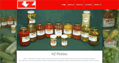 Desktop Screenshot of kzpickles.com